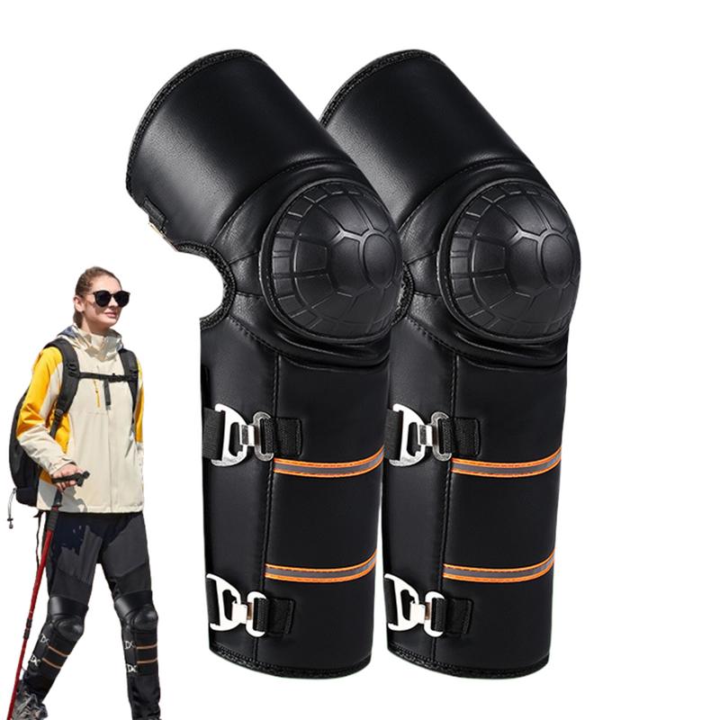 Mountain Biking Pads - オートバイの膝パッド,防風,滑り止め,暖かい,冬