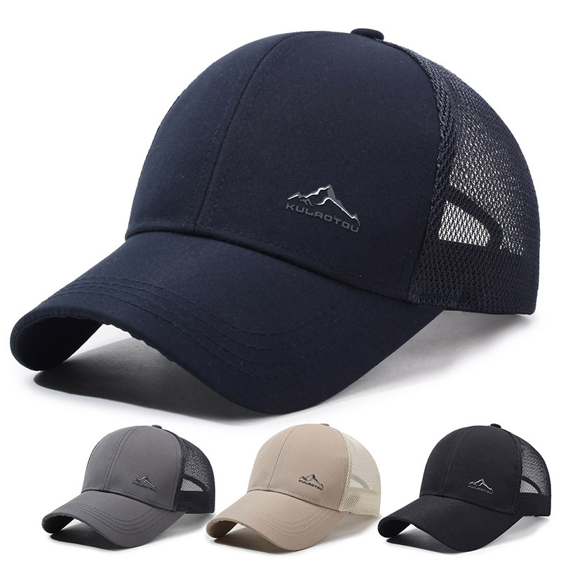 Mountain Biking Hat - UV 保護帽子夏山野球ハイキングキャップ屋外調節可能なメッシュ通気性帽子ユニセックススポーツサイクリングバケットハット