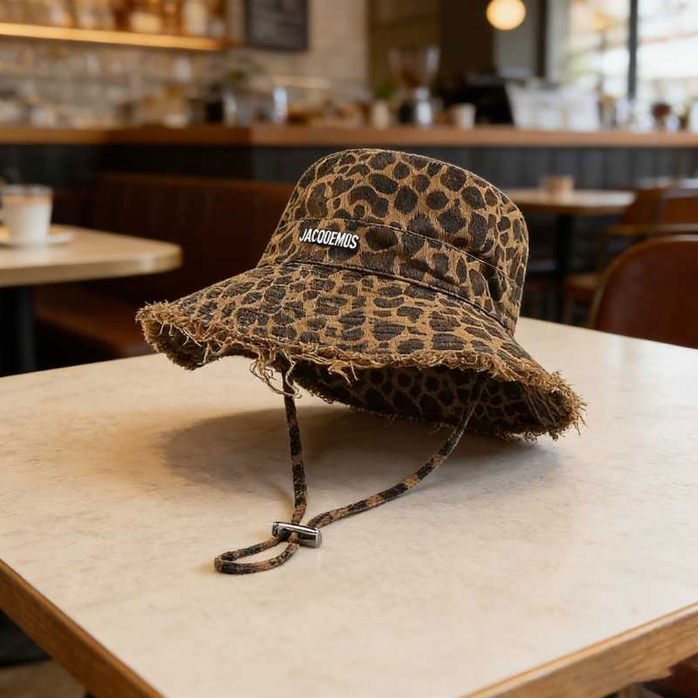 Mountain Biking Hat - 春と夏の新作ヒョウ柄アウトドア通気性サンハット - 釣りやハイキング用帽子 - 釣り、ハイキング、登山、海辺での休暇、アウトドアレジャー用の大きなつばのフィッシャーマンズハット