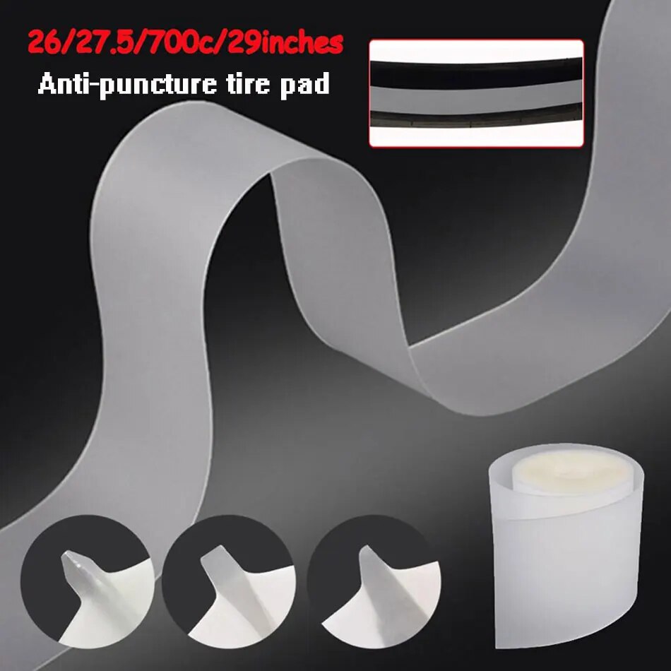 Mountain Biking Pads - Enlee-自転車用タイヤライナー保護パッド,耐引裂性マット,マウンテンバイクタイヤ用,2ユニット