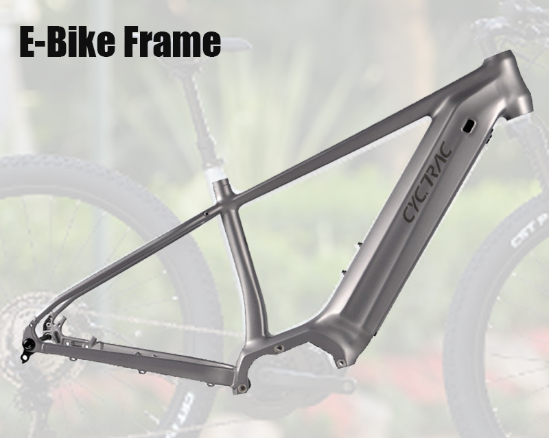 Mountain Biking In The Uk - Eバイクフレーム アルミ合金 MTBフレームセット ミッドモータードライブ ブースト148mm インナーバッテリー