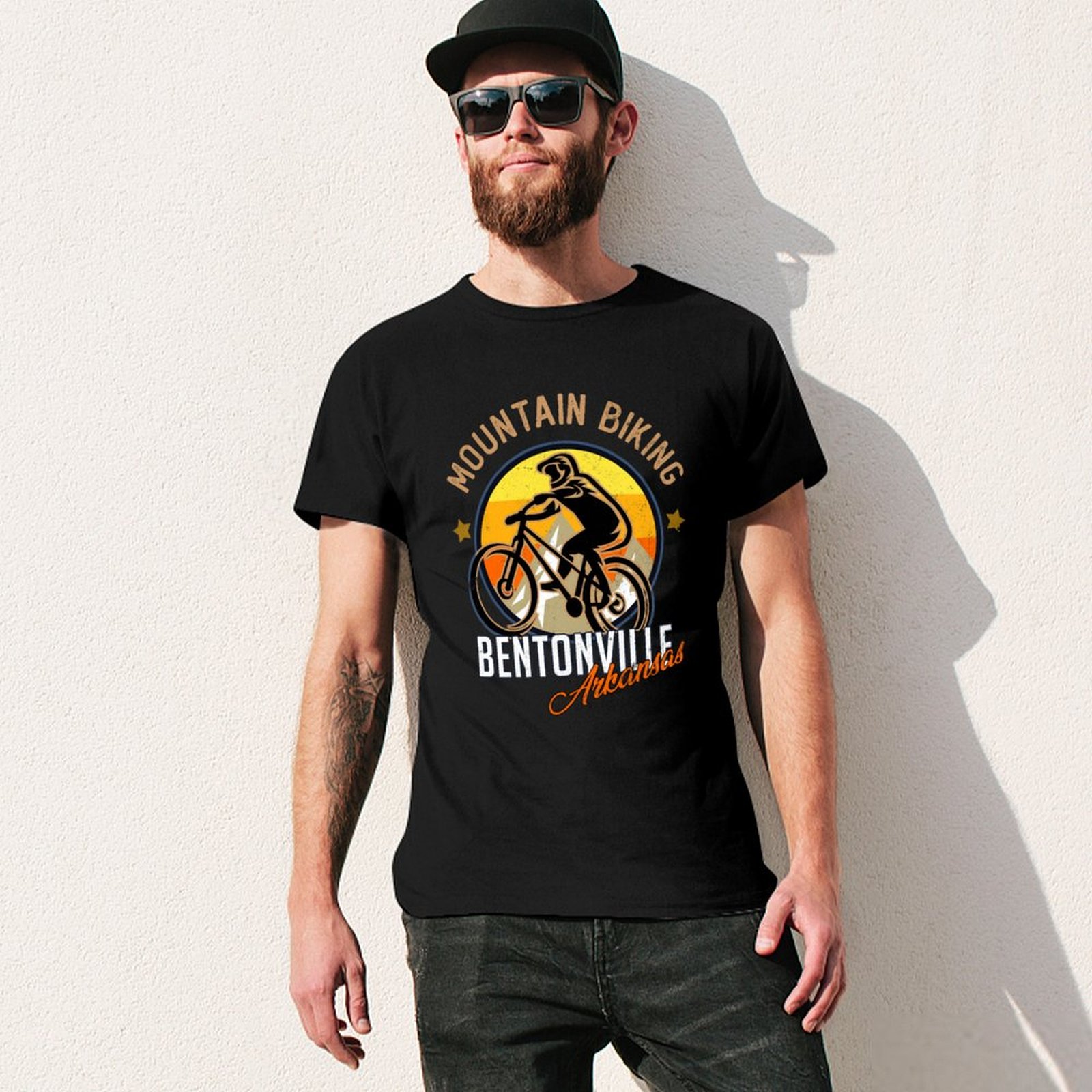 ベントンビル アーカンソー マウンテンバイク Tシャツ 吸汗 - Mountain Biking Bentonville Arkansas のレビューと価格
