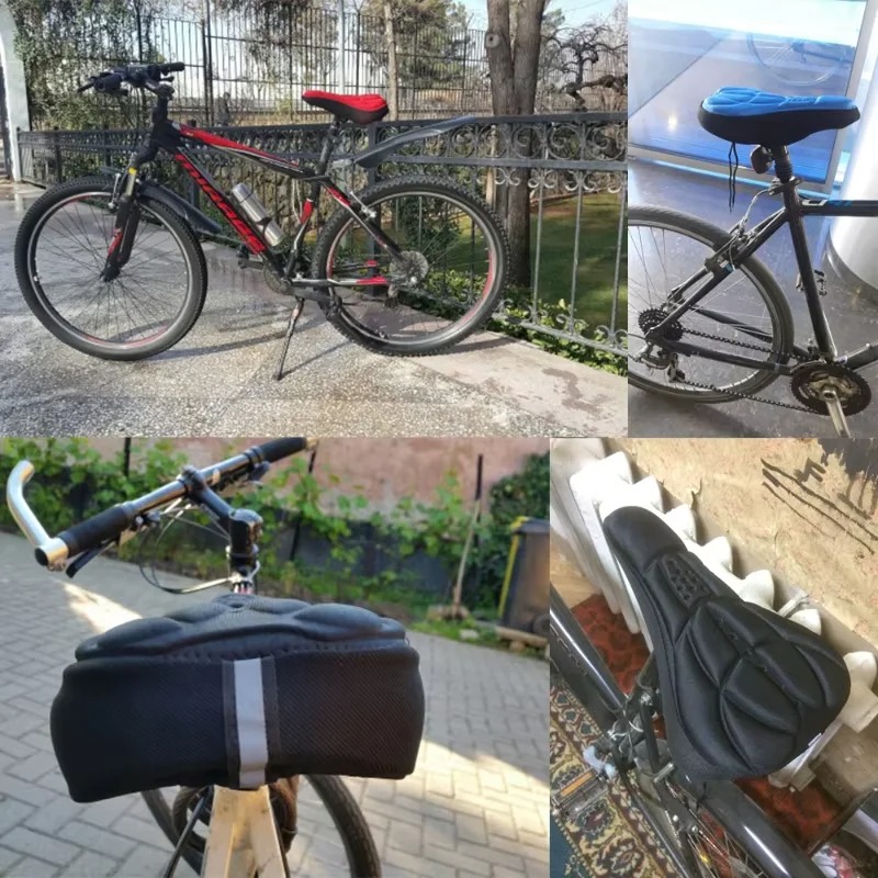 2026 自転車サドル 3D ソフトサイクリングシートカバー - Mountain Biking Pads のレビューと価格