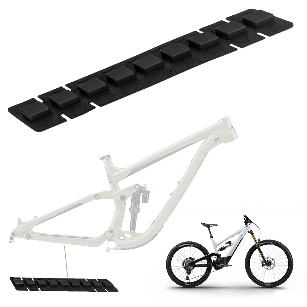 5-1 個 3D シリコーン自転車チェーンステイプロテクター - Mountain Biking Pads のレビューと価格